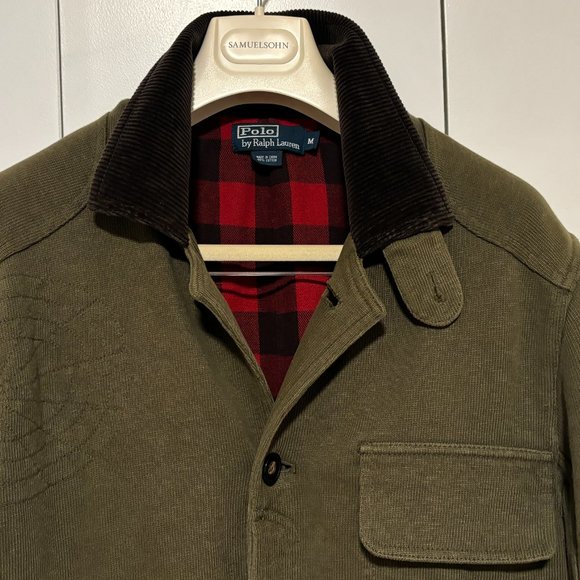 Polo Ralph Lauren RRL Plaid Lined Hunting Shooting Jacket/ Barn Coat - M - Picture 2 of 16